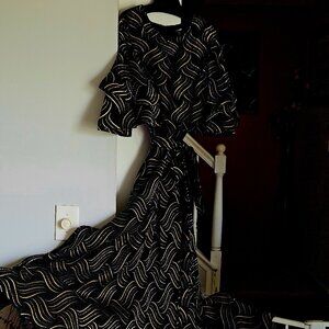 Black and Gold Dress Never Worn